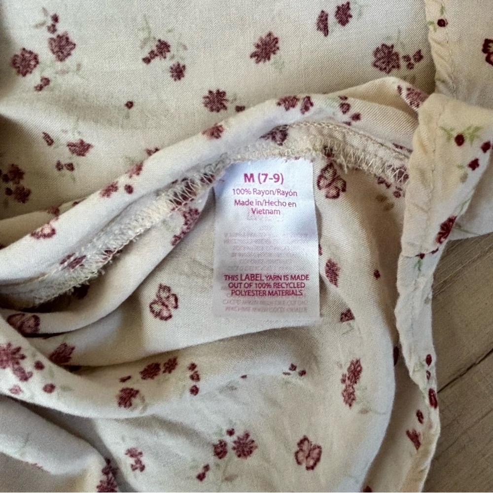 No Boundaries Floral Spaghetti Strap Top - Picture 4 of 4